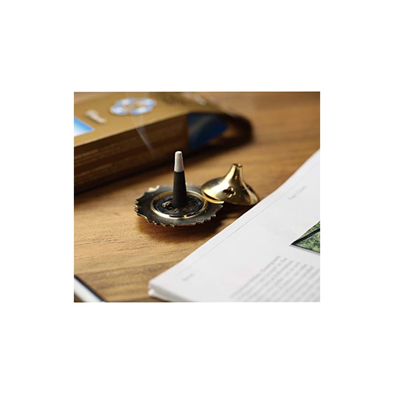 ga-nessyu (Gonesh) ekusutoraritti Incense Cones Sandalwood (白檀) 25 Pack (Incense)