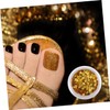 Vaguelly 12 Boxes Chic Nail Sequins Art Set of Golden
