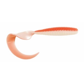 Z-Man DoormatadorZ 5 INCH  5" Scented Curly Tail Grubs 4pk   FEDEX 2 DAY READ - COCONUT ICE GLOW