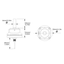 3D Edge Finder, XYZ Axis Probe Head Waterproof 3D Edge Finder CNC, 3D Measuring Sensor Kit with 0.24 Inch Shaft and 6.6 Foot Cable Edge Button