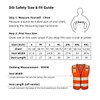 Dib Safety Vest Reflective ANSI Class 2, High Visibility Vest
