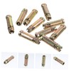 Operitacx Pack of 10 Piece Concrete Screws for Concrete Anchors,