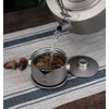 iBasingo 180ML Titanium Kung Fu Tea Bowl Teapot with Strainer