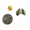 Spain Canada Flag Pin Badge Metal EU Europe Metal Lapel
