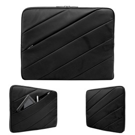 eBigValu Protective Outdoor, Office Work Laptop Carrying Sleeve with Accessory Pockets Compatible with 13.3 inch, MacBook