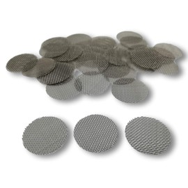 EKNA Universal Steel Inserts 25 mm Coarse Steel Inset 25 Pieces (25 x 25 mm)