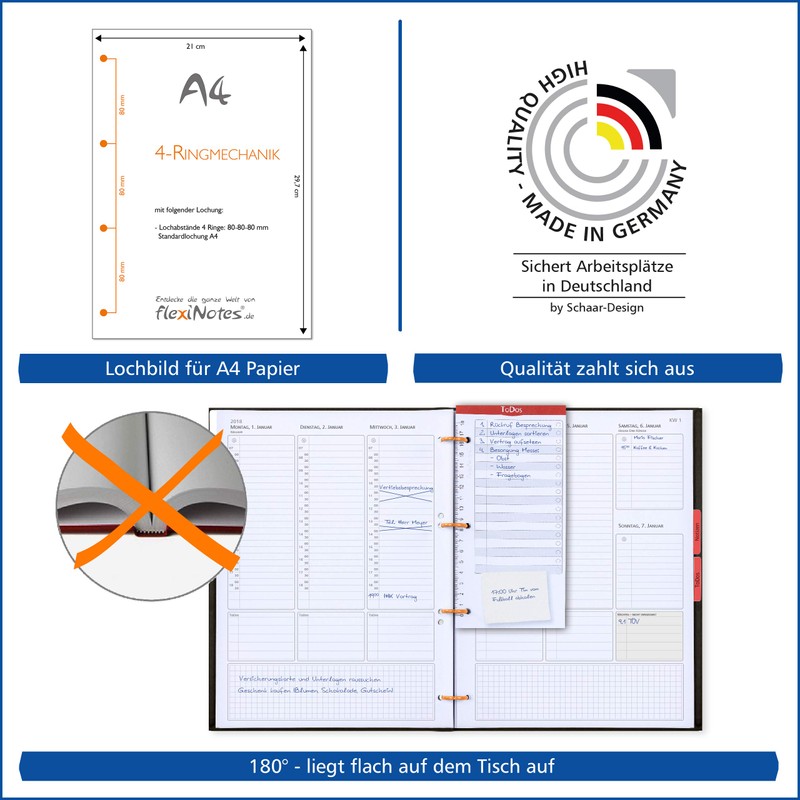 flexiNotes Paper A4, 75 sheets of note paper type: basic,