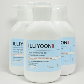 Illyyoon Illiyoon Ceramide Ato Lotion Renewal 508ml x 3 High Moisturizing Body Lotion Body Cream / 일리윤 세라마이드 아토 로션 리뉴얼508ml x 3개 고보습바디로션 바디크림