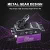 YIPINServo 10KG Digital Servo Metal Gear Servo Waterproof for 1/8