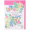 Rachel Ellen Thank You So Much Card - Bright Flowers