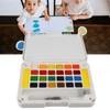 Water Color Paint 24 Bright Colors Quick Drying High Transparency
