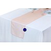MDS 15 Pack Organza Table Runner 12 x 108 inch