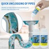 Wild Tornado Pipe Dredge,Powerful Sink Cleaner Powder Fast Foaming for