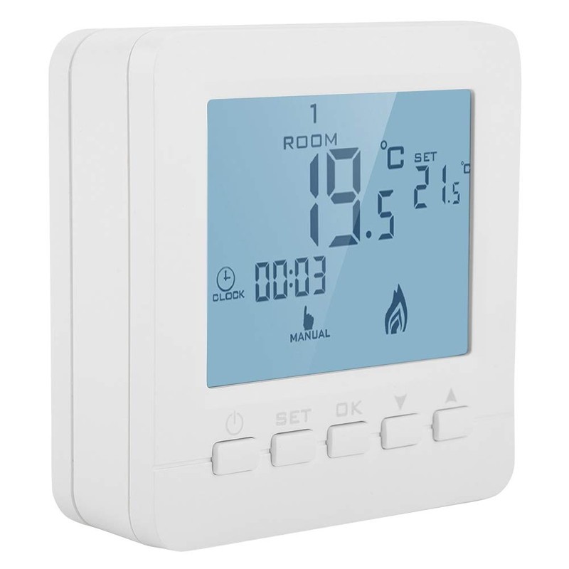 Digital Thermostat LCD Thermostat, Gas Fireplace Thermostat Low Voltage Thermostat
