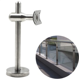 Adjustable Handrail Support Stainless Steel Handrail Holder Handrail Support - Made of Support Frame for Handrail of Stair Wall Wall Mount Accessories, Older Handrails, Corridor Support Bar, Inner