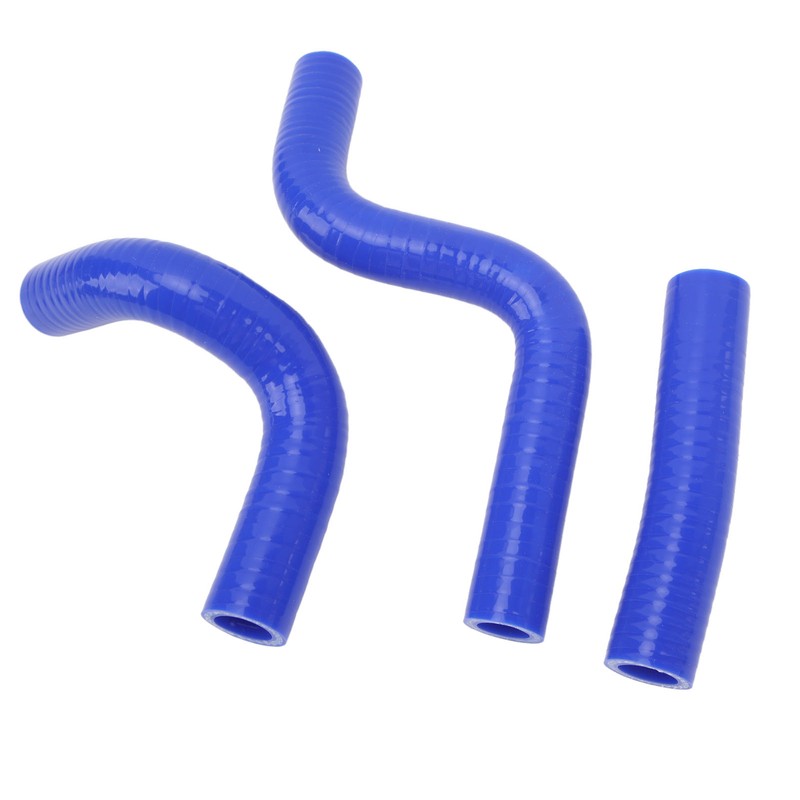 3PCS Silicone Radiator Coolant Hose Pipe Kit Stable Connection Leak