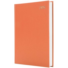Star Note 2026 A5 Page a Day Diary Planner Daily Organiser - Orange