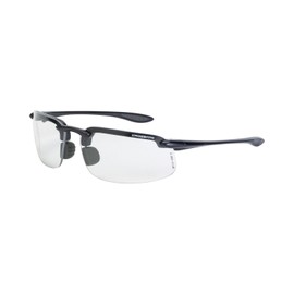 CROSSFIRE 2164 Crossfire Clear Safety Glasses, Scratch-Resistant, Frameless