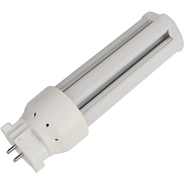 LED Twin Fluorescent Lamp EF-FDL27EX (FDL27EX Replacement) 12W Power Consumption Base: GX10q (1/2/3/4 Fully Compatible) FDL27EX 100lm/w Approx 1200lm Japanese LED Chip Lighting Angle 360 Degree Milky