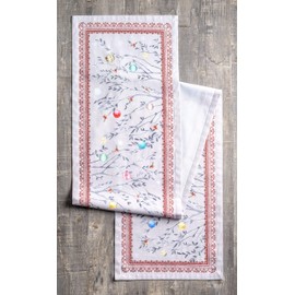 Maison d'Hermine Thanksgiving / Christmas Table Runner, 100% Cotton, 50 cm x 150 cm.