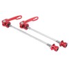 2Pcs Bicycle Wheel Hub Skewers Mountain Bike Road Bike Axle