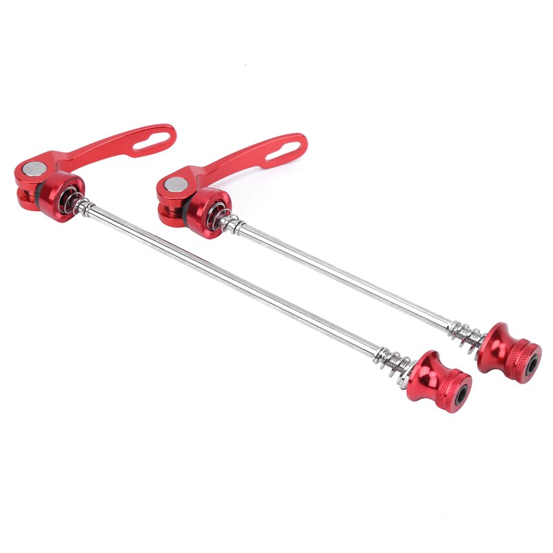 2Pcs Bicycle Wheel Hub Skewers Mountain Bike Road Bike Axle