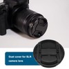 Create idea 2Pcs 95mm Lens Cap Snap-on Front Camera Lens