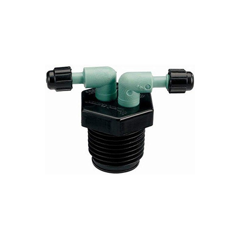 Orbit 67035 Drip Irrigation 2-Port Manifold MPT