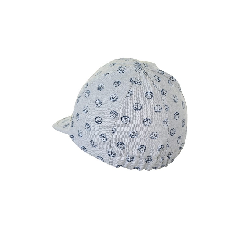 Sterntaler Unisex Children's Peaked Cap Anchor Children's Hat, light grey