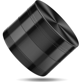 Molinillo de especias de 3 pulgadas, juego de manivelas de 4 piezas con colector de polen para cocina