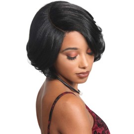 Zury Sis Sassy Lively Spirit Half Moon Part Wig SASSY HM-H MIU (SOM RT BURGUNDY)