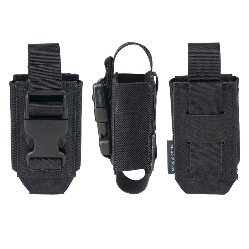 IDOGEAR Tactical Flashlight Holder Molle flashbang Pouch Magazine Pouch Multi-Purpose