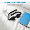 Silicone Dry Eye Sleep Mask, Hydrating Moisture Chamber Glasses for