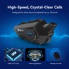 Spovii H9 Motorcycle Intercom Bluetooth 5.1 Wireless Communication System Music