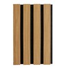 DecorAndDecor Acoustic Slat Wood Wall Panel and Ceiling Panelling Decorative