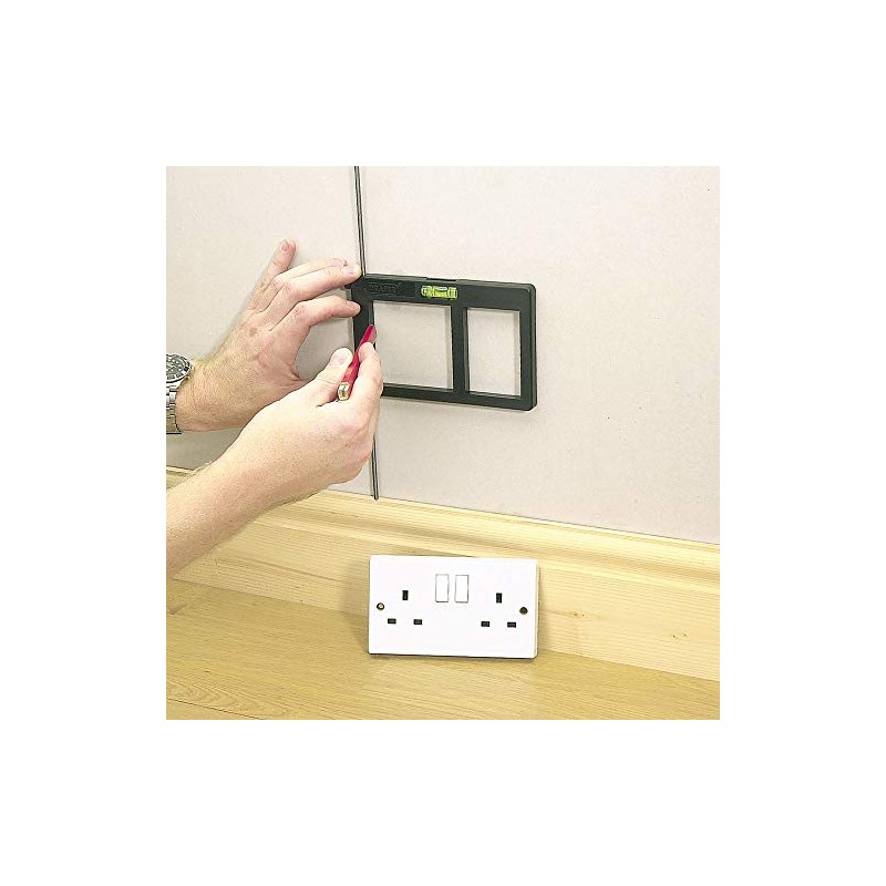 Draper 63955 Socket Box Cutting Template, Blue