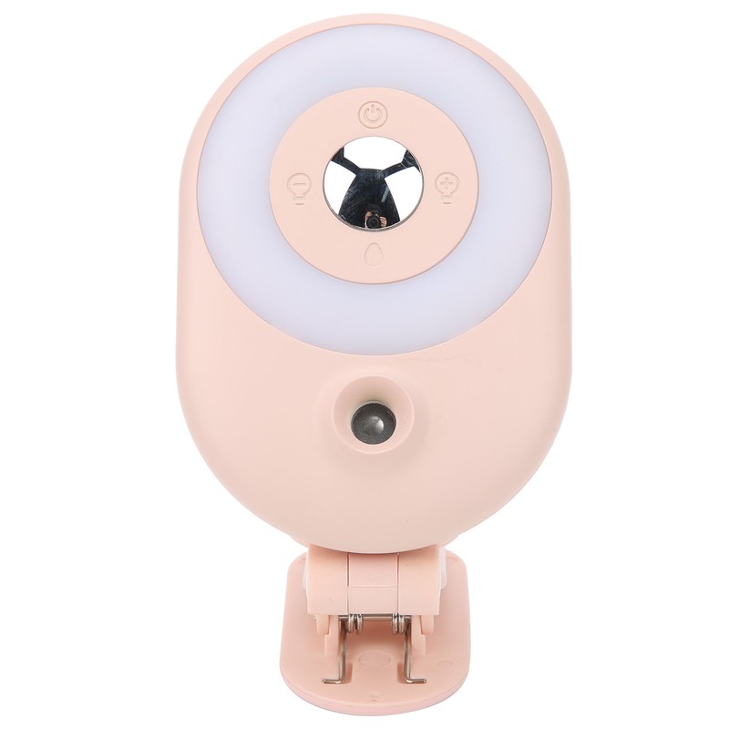 Dimmable Fill Light Soft Lamp Mini Humidifier for Phone Video