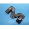 Auto OVERLAY Front Gloss Black Emblem Overlay Fit 2021-2022 GMC