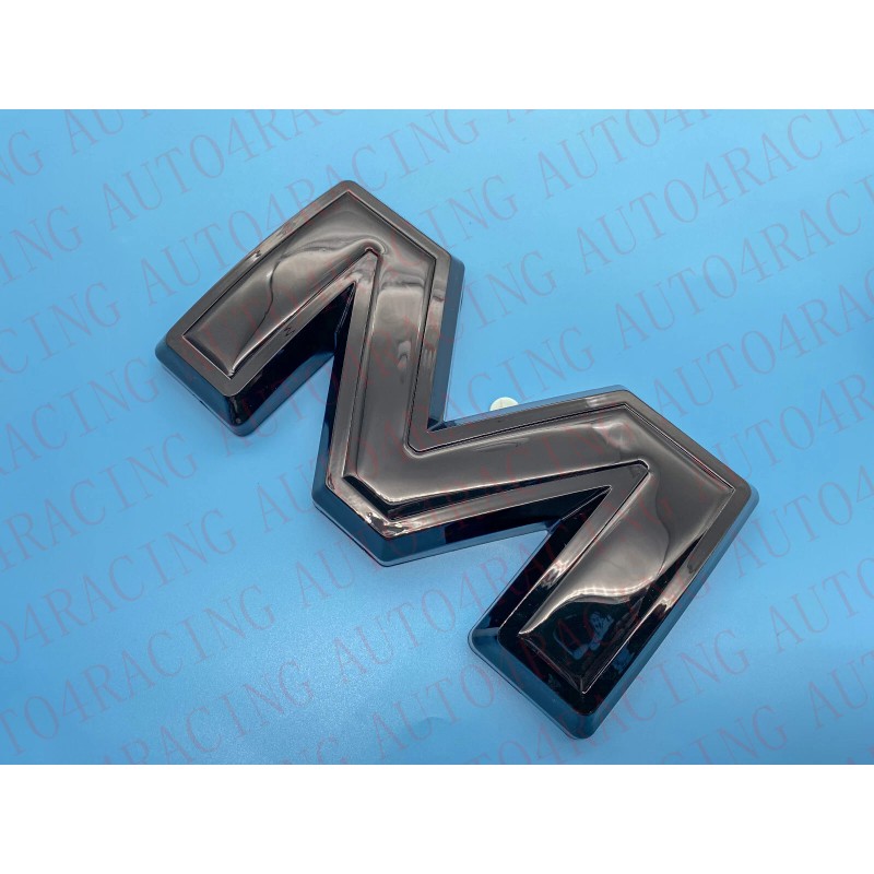 Auto OVERLAY Front Gloss Black Emblem Overlay Fit 2021-2022 GMC