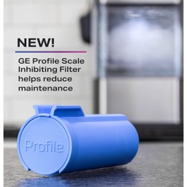 GE Profile Scale Inhibiting Filter, Replacement Water Filter for Opal Nugget Ice Maker, Cleans and Filters Water for Fresh Ice, Replace Every 3 Months for Best Results, Easy Install, 4 Pack