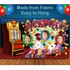 Slot Machine Jackpot, Casino Theme, 42x72" Photo Standee, Hole in