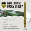 Lucky Eagle PreRolled Cones - Natural Pre Wrap Cones -