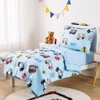 Wake In Cloud - Car Toddler Bedding Set for Boys,