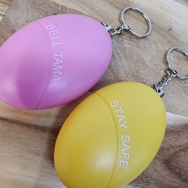 Portable 120dB Personal Safety Alarm for Women Alarm Pink/One Size 2ea