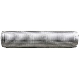 Builder's Best BDB110050 Semi-Rigid Dryer Vent Kit with Close Elbow, Silver