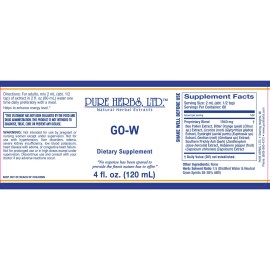 Pure Herbs: GO-W - 4 oz.