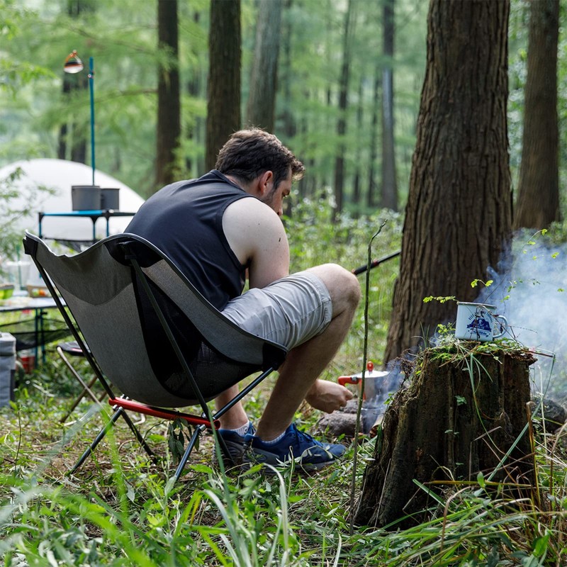 Naturehike Camping Chair, Foldable with Storage Bag, Outdoor Portable Chair