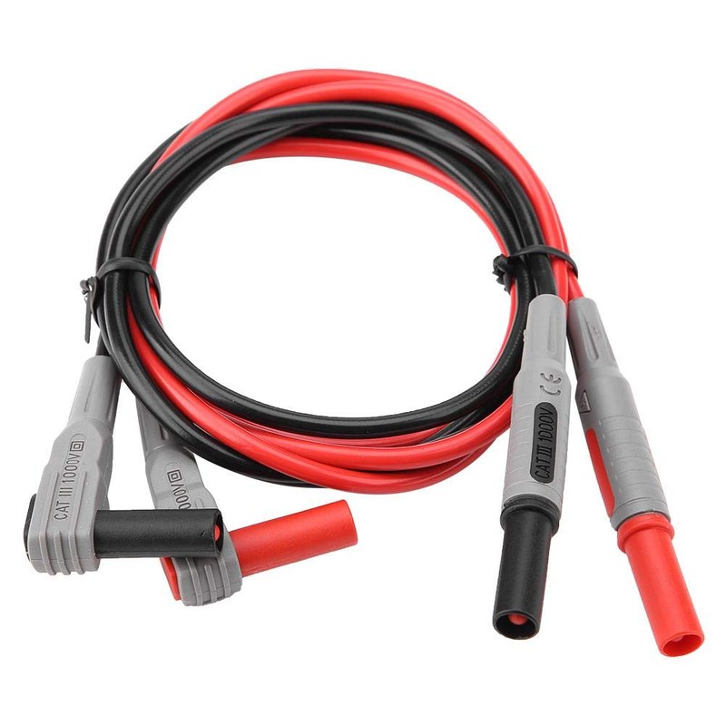 Test Leads Interchangeable Multimeter Accessories Tester Set with Crocodile Clips