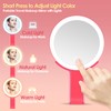 MIYADIVA Magnifying Mirror with Light, Double Sided 30X/1X Lighted Travel