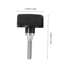 IWOWHERO 2pcs Selfie Stick Replacement Clamping Screw Knobs Durable T Track Bolts for Easy Adjustment and Fixation Labor Saving Design for Confident Use